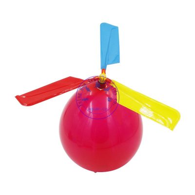 氣球直升機（彈性勢能轉化爲動能）