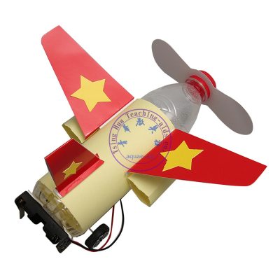 DIY自製小飛機（電能轉化爲動能）