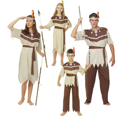 印第安原始野人服裝