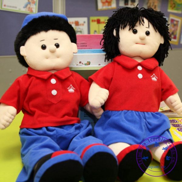 性教育教材布公仔一對 教學版 Sex Edu Doll for Teaching：圖片 2