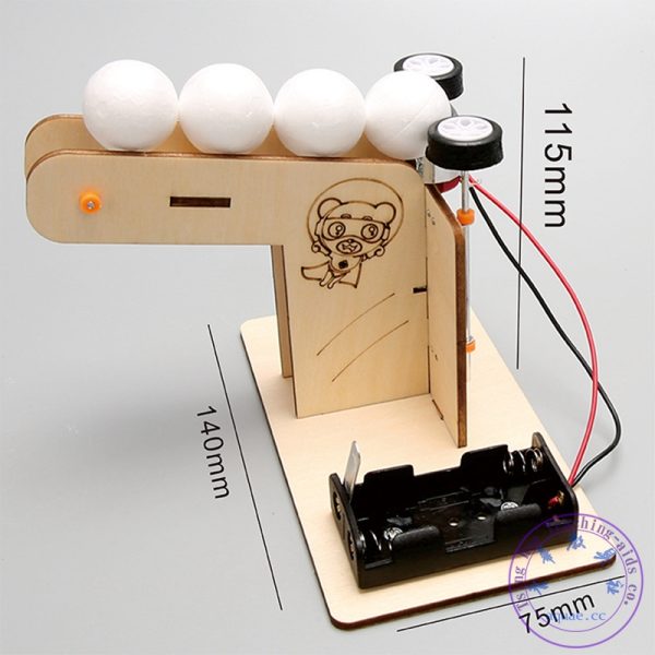 DIY手工自動發球機（電能轉化爲動能）：圖片 2