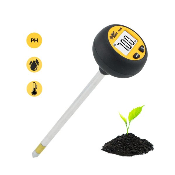 3 in1 Digital Soil Moisture/pH/Temp Meter