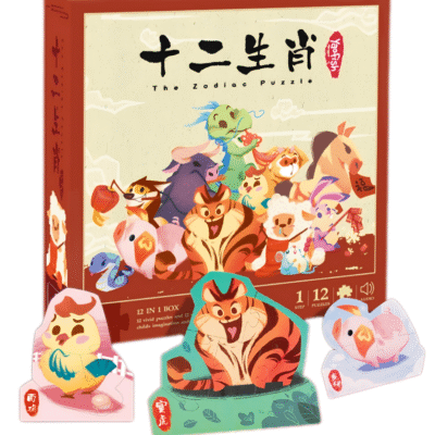 十二生肖拼圖